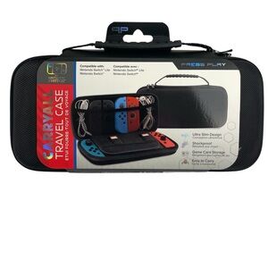 Nintendo Switch Travel Case with Handle Black - NEW